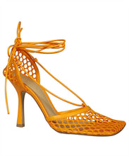Load image into Gallery viewer, Stretch lace-up sandals
