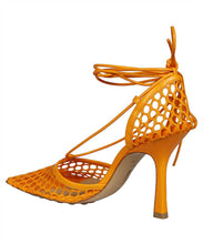 Load image into Gallery viewer, Stretch lace-up sandals
