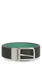 Load image into Gallery viewer, Leather belt with metal buckle
