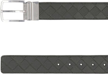 Load image into Gallery viewer, Leather belt with metal buckle

