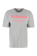 Load image into Gallery viewer, Cotton crew-neck T-shirt
