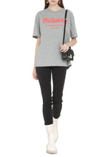 Load image into Gallery viewer, Cotton crew-neck T-shirt
