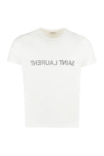 Load image into Gallery viewer, Cotton crew-neck T-shirt
