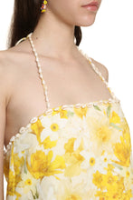 Load image into Gallery viewer, Wonderland printed linen dress

