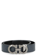 Load image into Gallery viewer, Logo buckle leather belt
