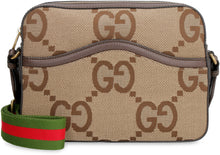 Load image into Gallery viewer, Jumbo GG fabric messenger bag
