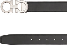 Load image into Gallery viewer, Gancini Reversible leather belt
