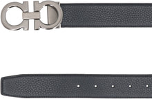 Load image into Gallery viewer, Gancini Reversible leather belt
