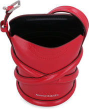 Load image into Gallery viewer, The Curve leather mini-bucket bag
