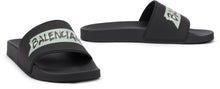 Load image into Gallery viewer, Pool slide sandals in rubber
