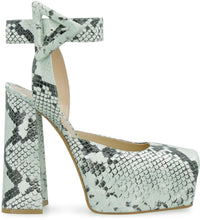 Load image into Gallery viewer, Tower leather pumps
