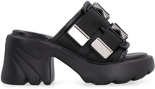 Load image into Gallery viewer, Flash technical fabric sandal with heel
