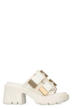 Load image into Gallery viewer, Flash technical fabric sandal with heel
