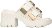 Load image into Gallery viewer, Flash technical fabric sandal with heel
