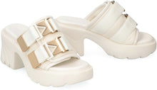 Load image into Gallery viewer, Flash technical fabric sandal with heel
