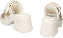 Load image into Gallery viewer, Flash technical fabric sandal with heel
