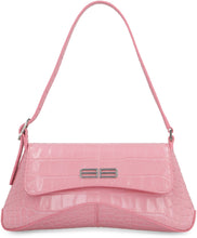Load image into Gallery viewer, Crocodile print leather shoulder bag
