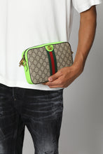Load image into Gallery viewer, Ophidia GG supreme fabric shoulder-bag
