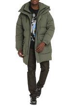 Load image into Gallery viewer, Techno fabric long down jacket
