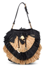 Load image into Gallery viewer, Capriccio tote bag in raffia
