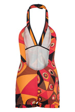Load image into Gallery viewer, Short jumpsuit in eye print
