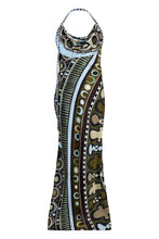 Load image into Gallery viewer, Long dress in mixed silk

