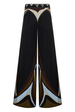Load image into Gallery viewer, Palazzo pants in printed silk
