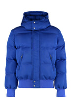 Load image into Gallery viewer, Graffiti hooded down jacket
