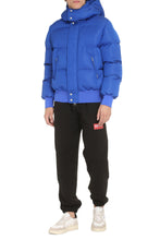 Load image into Gallery viewer, Graffiti hooded down jacket
