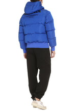 Load image into Gallery viewer, Graffiti hooded down jacket
