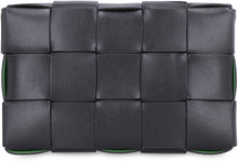 Load image into Gallery viewer, Cassette leather messenger bag
