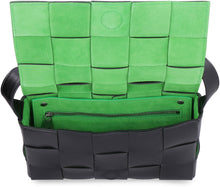 Load image into Gallery viewer, Cassette leather messenger bag
