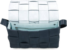 Load image into Gallery viewer, Cassette leather messenger bag
