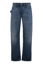 Load image into Gallery viewer, 5-pocket straight-leg jeans
