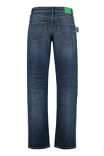 Load image into Gallery viewer, 5-pocket straight-leg jeans
