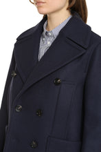 Load image into Gallery viewer, Double-breasted wool coat
