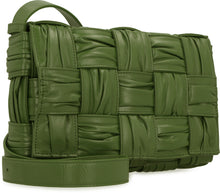 Load image into Gallery viewer, Cassette leather crossbody bag
