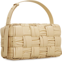 Load image into Gallery viewer, Brick Cassette leather shoulder bag
