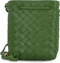 Load image into Gallery viewer, Leather bucket bag
