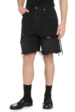 Load image into Gallery viewer, Balenciaga x Adidas - Denim bermuda shorts
