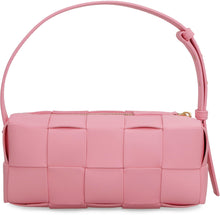 Load image into Gallery viewer, Brick Cassette leather shoulder bag

