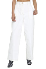 Load image into Gallery viewer, High-rise cotton trousers
