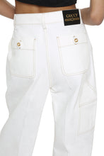 Load image into Gallery viewer, High-rise cotton trousers

