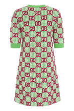 Load image into Gallery viewer, Jacquard knit mini-dress
