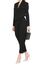 Load image into Gallery viewer, Wool-cotton blend blazer
