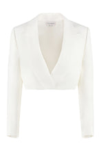 Load image into Gallery viewer, Wool single-breasted blazer
