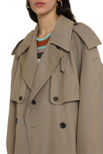 Load image into Gallery viewer, Cotton trench coat
