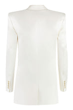 Load image into Gallery viewer, Silk double-breast blazer
