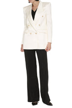Load image into Gallery viewer, Silk double-breast blazer
