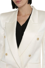 Load image into Gallery viewer, Silk double-breast blazer
